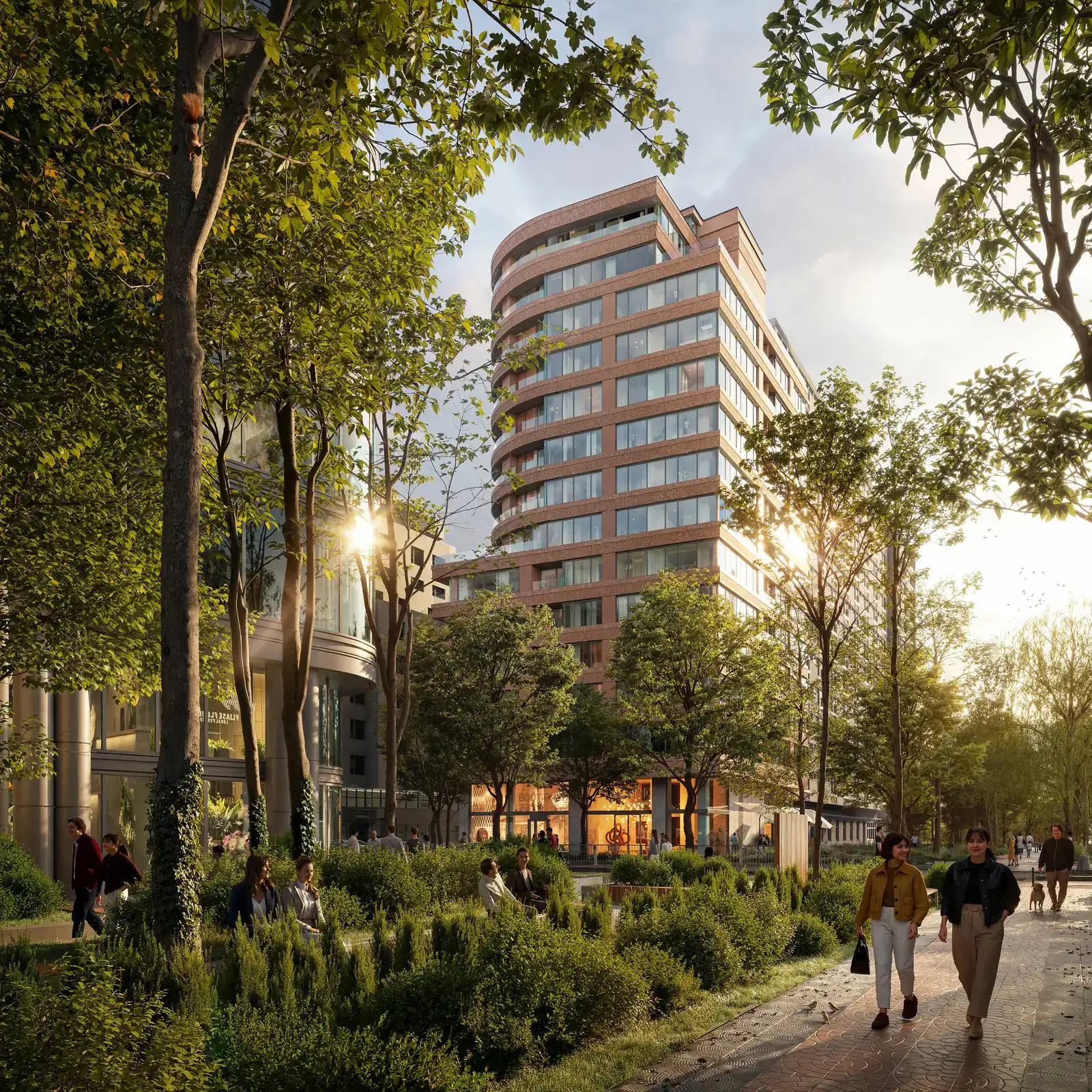 Natura - wizualizacja Flare Grzybowska