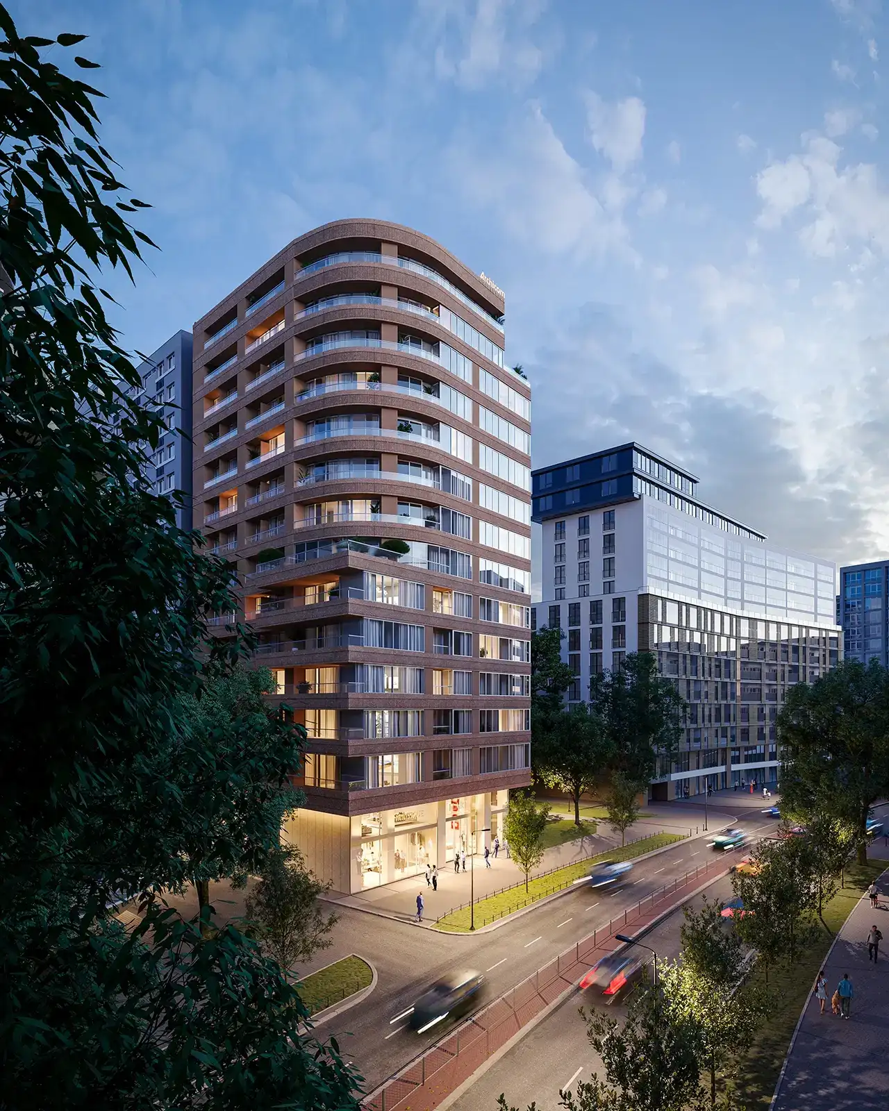 Wizualizacja Flare, Grzybowska